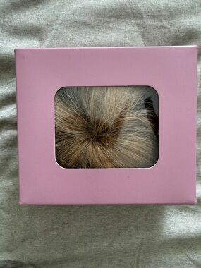 Faux Hair Bun- Honey Blonde